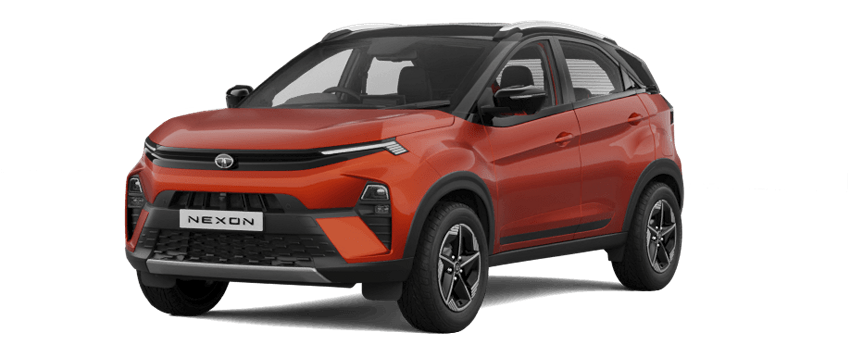 Tata Nexon Fearless Plus PS Red Dark CNG
